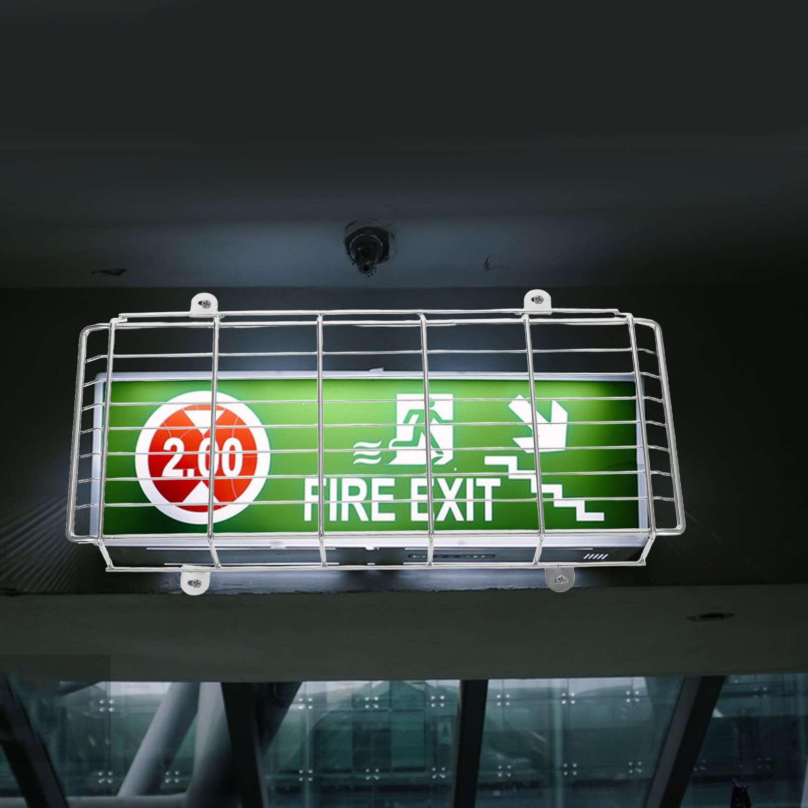 1Set Metal School Emergency Wa - đánh giá và giá Emergency Exit Sign