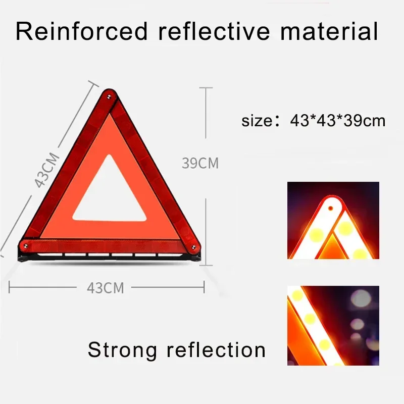 Car Triangle Reflective Tripod - đánh giá và giá Emergency Exit Sign