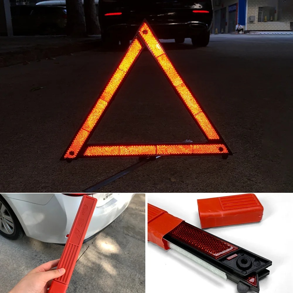 Car Tripod Folded Stop Sign Re - đánh giá và giá Emergency Exit Sign