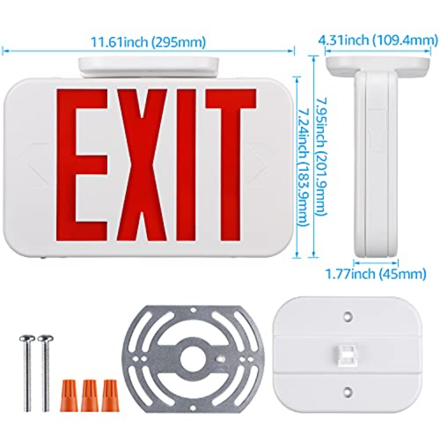 LED Exit Sign, Emergency Exit  - đánh giá và giá Emergency Exit Sign