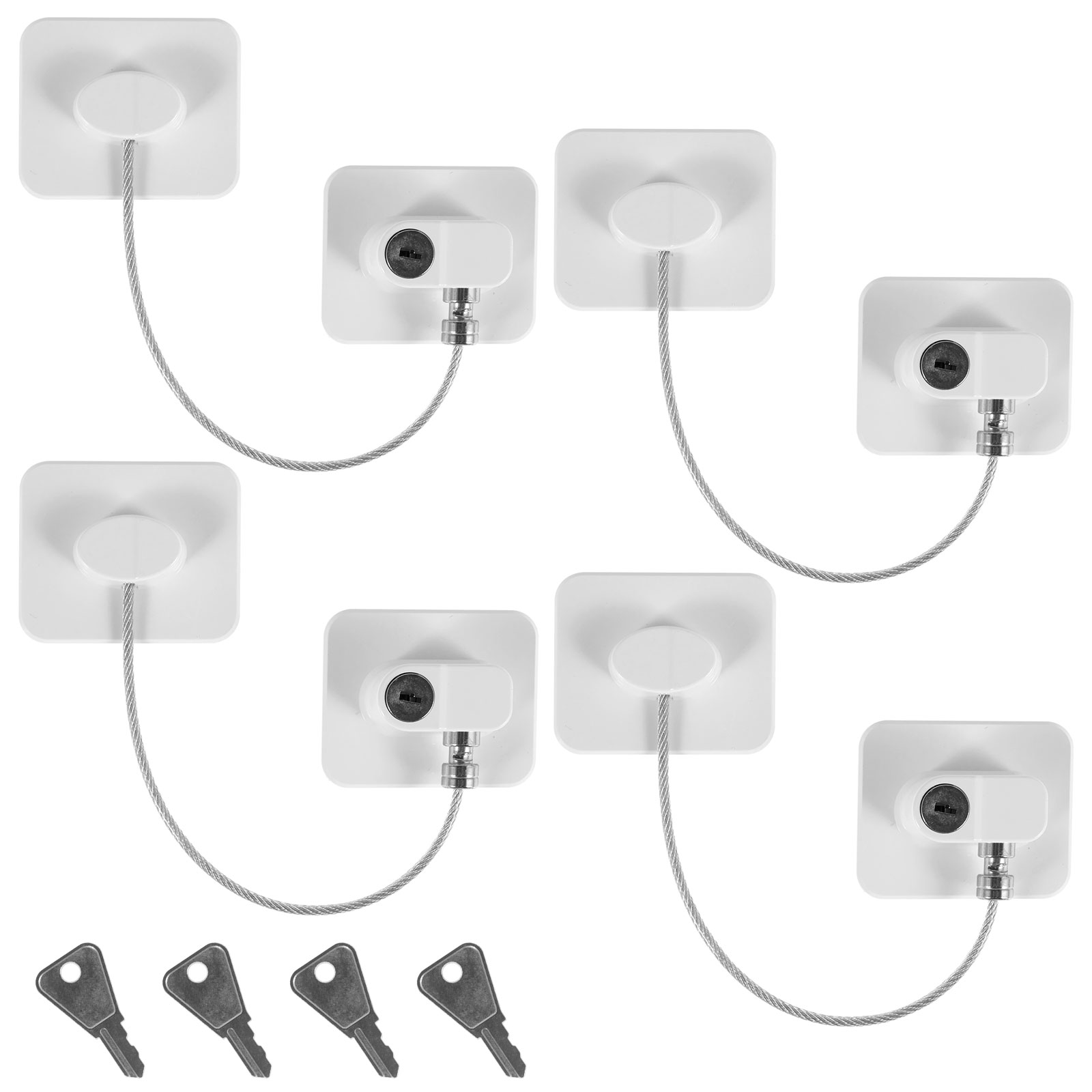 4Pcs Window Restrictor Sturdy  - đánh giá và giá Window Lock Bar