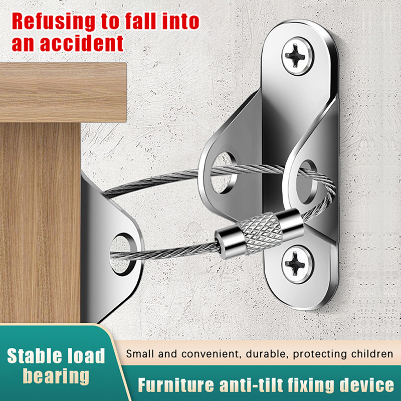 [E] 1Set Furniture Anchors Ant - đánh giá và giá Earthquake Anchor Strap
