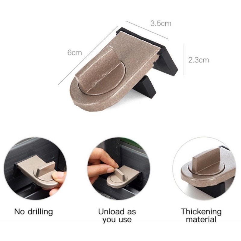 4 Sets Sliding Sash Stopper Ca - đánh giá và giá Window Lock Bar