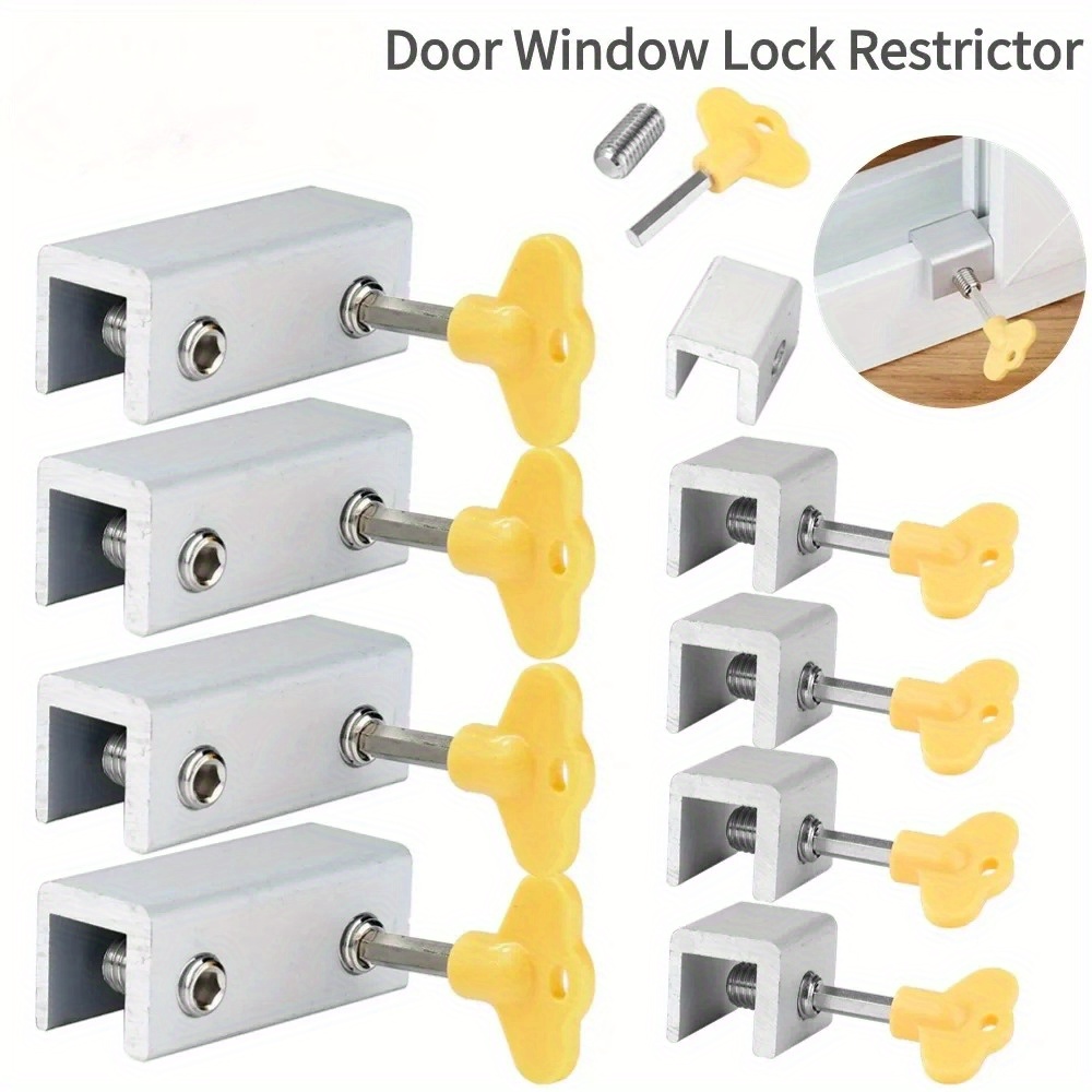 2-4PCS Adjustable Window Lock  - đánh giá và giá Window Lock Bar